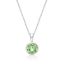 Picture of AUGUST      , 5mm BEZEL PENDANT with CHAIN